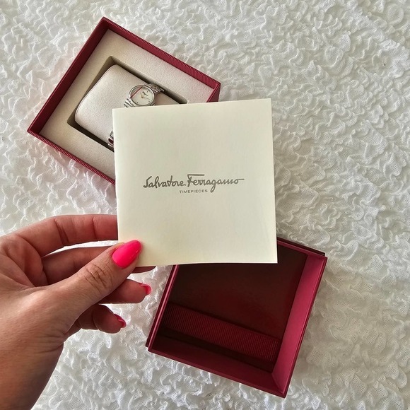 Salvatore Ferragamo Gancini Two-Tone Bracelet Watch 22mm - Picture 5 of 10